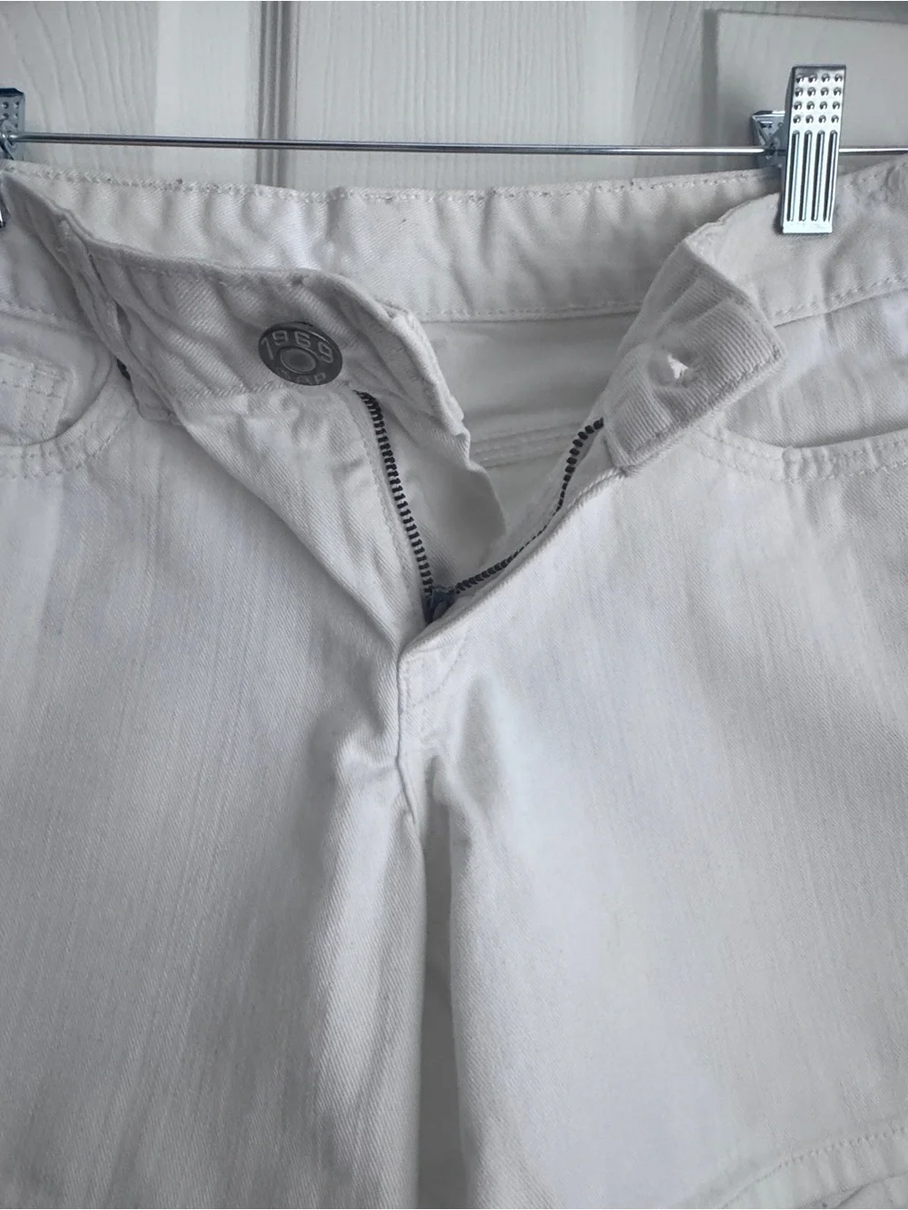 GAP White Women's Denim Shorts